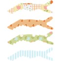Framar Gator Clips - Quilted 4 pk.