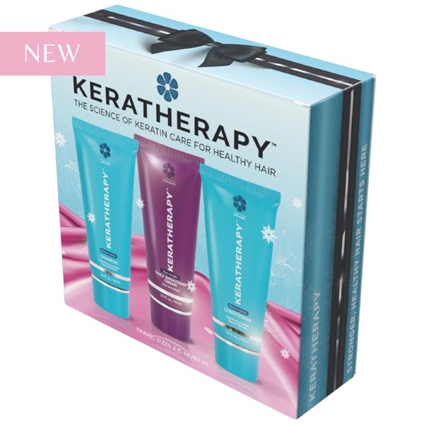 Keratherapy Moisture +Keratin Holiday Travel Kit 3 pc.