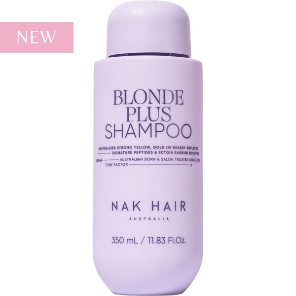 NAK Hair BLONDE PLUS SHAMPOO 11.83 Fl. Oz.