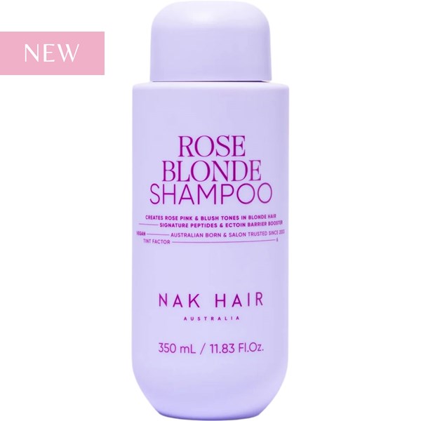 NAK Hair ROSE BLONDE SHAMPOO 11.83 Fl. Oz.