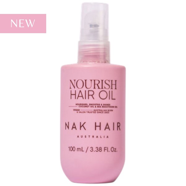 NAK Hair NOURISH HAIR OIL 3.38 Fl. Oz.