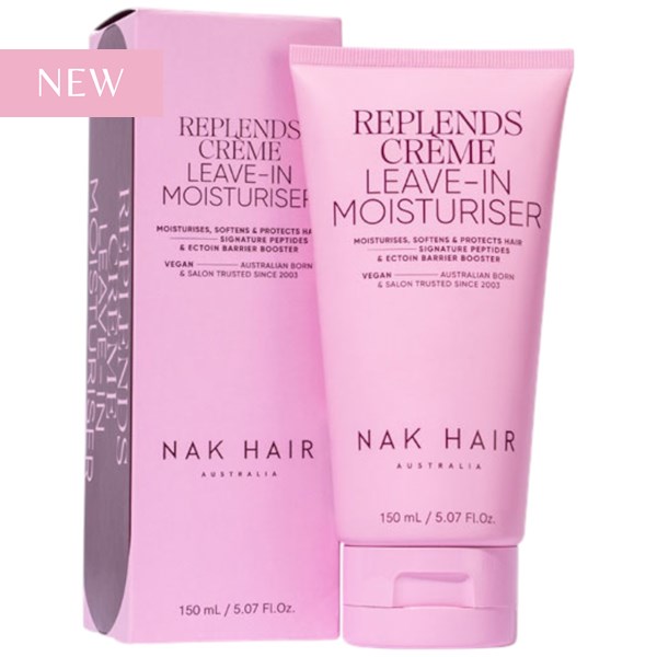 NAK Hair REPLENDS CRÈME LEAVE-IN MOISTURIZER 5.07 Fl. Oz.