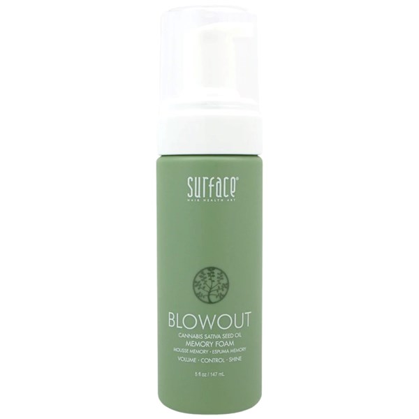 Surface Hair CANNABIS SATIVA SEED OIL MEMORY FOAM 5 Fl. Oz.