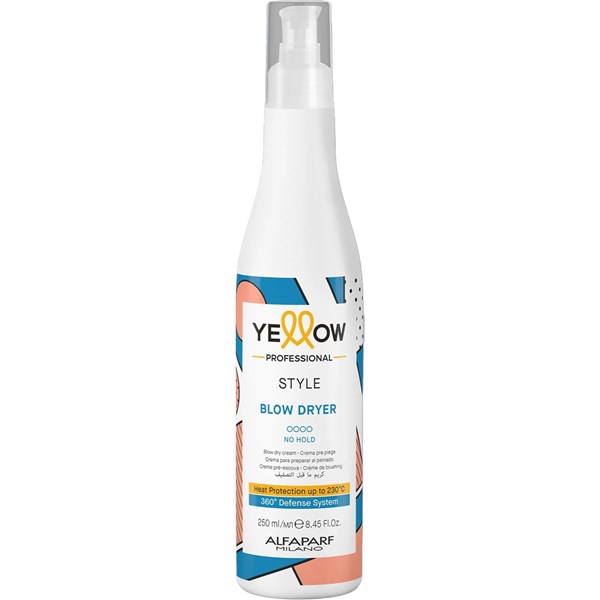 Yellow Professional Blow Dryer 8.45 Fl. Oz.